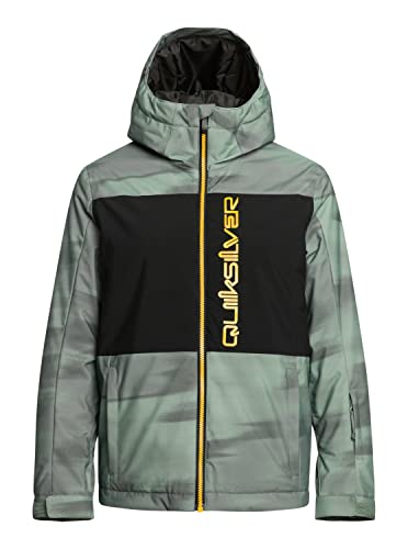 Quiksilver Side Hit - Funktionelle Schneejacke für Jungs 4-16 Grün von Quiksilver