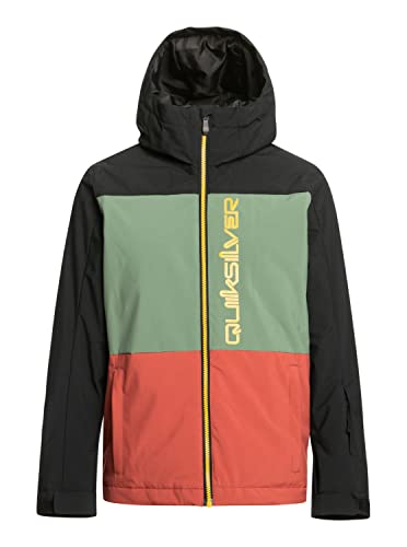 Quiksilver Side Hit - Funktionelle Schneejacke für Jungs 4-16 Schwarz von Quiksilver