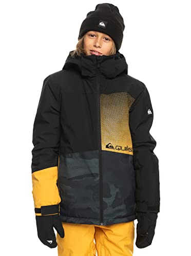 Quiksilver Silvertip - Funktionelle Schneejacke für Jungen 8-16 Schwarz von Quiksilver