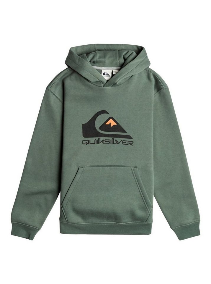 Quiksilver Kapuzenpullover Quiksilver Kinder Kapuzenpullover Big Logo olive von Quiksilver