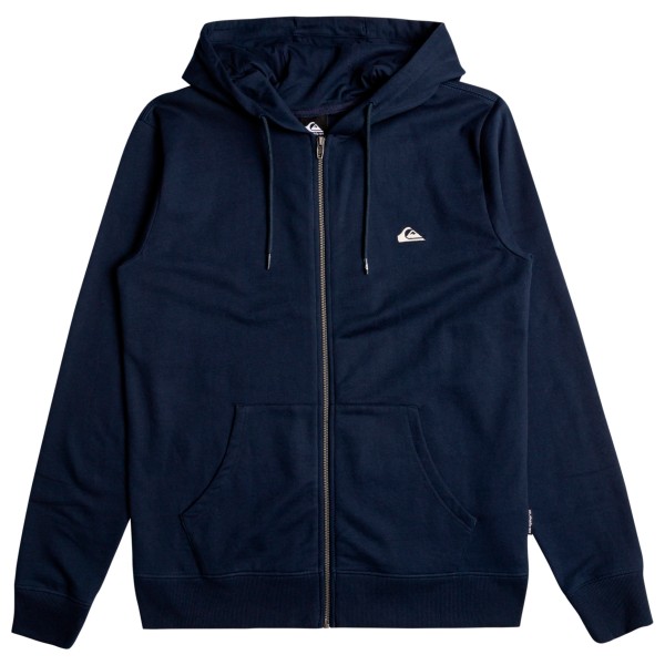 Quiksilver - Kid's Basic Hood Zip - Zip-Hoodie Gr M - 12 Years blau von Quiksilver