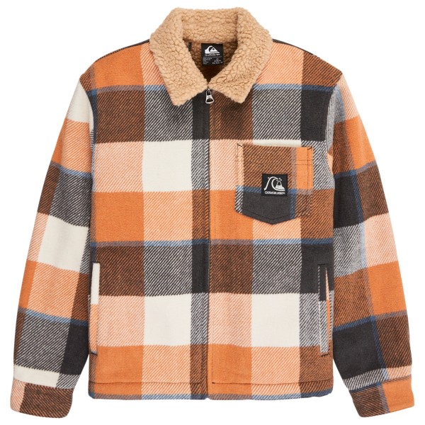 Quiksilver - Kid's DNA Sherpa Harrington Jacket - Freizeitjacke Gr L - 14 Years braun von Quiksilver
