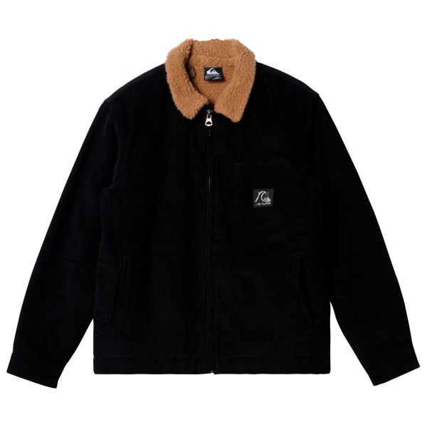 Quiksilver - Kid's DNA Sherpa Harrington Jacket - Freizeitjacke Gr M - 12 Years schwarz von Quiksilver