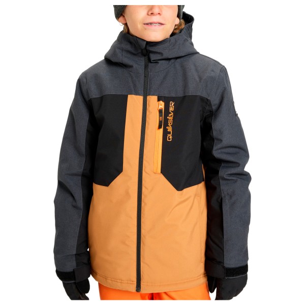 Quiksilver - Kid's Dawson Jacket - Skijacke Gr M - 12 Years orange von Quiksilver
