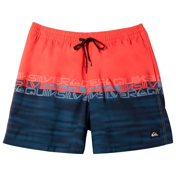 Quiksilver - Kid's Everyday Wordblock VLY 14'' - Boardshorts Gr 14 blau von Quiksilver