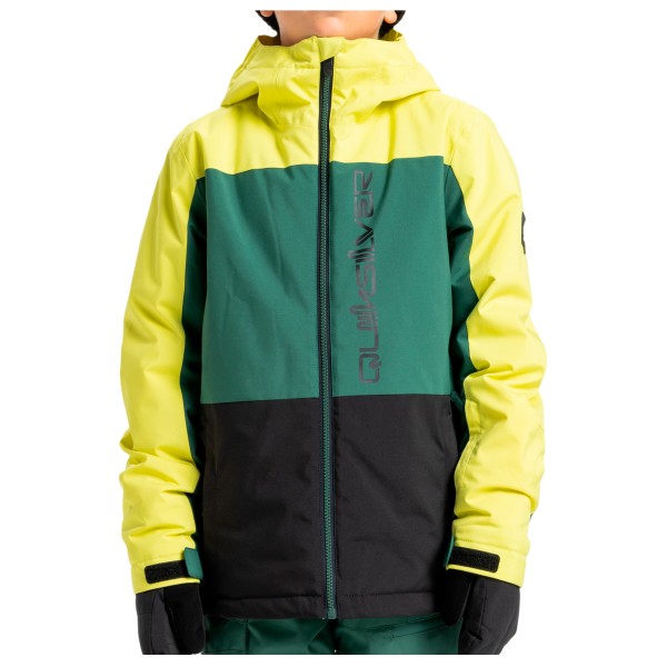Quiksilver - Kid's Side Hit Block Jacket - Skijacke Gr XS - 8 Years bunt von Quiksilver