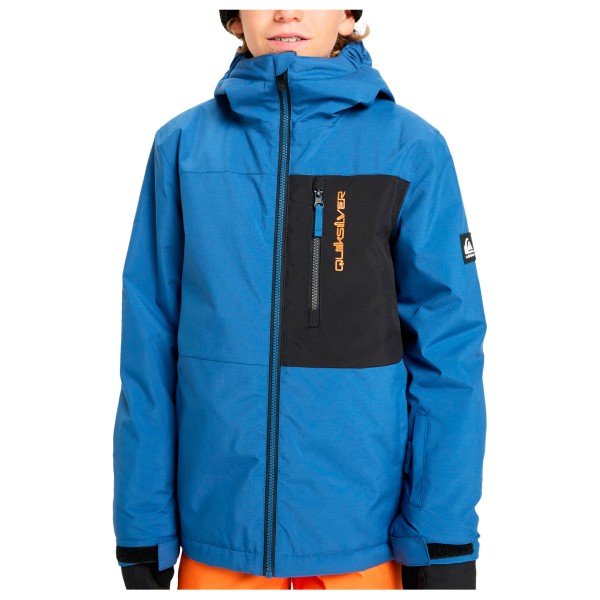 Quiksilver - Kid's Side Hit Solid Jacket - Skijacke Gr 3XS - 4-5 years blau von Quiksilver