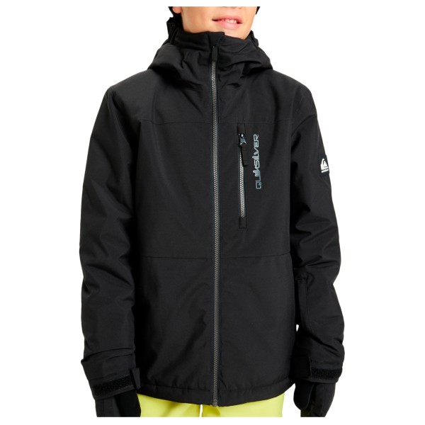 Quiksilver - Kid's Side Hit Solid Jacket - Skijacke Gr XXS - 6-7 years schwarz von Quiksilver