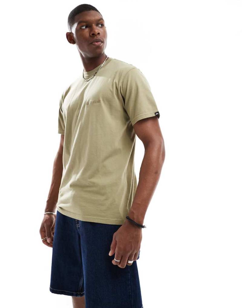 Quiksilver - Kurzärmliges T-Shirt in Aloe-Grün von Quiksilver