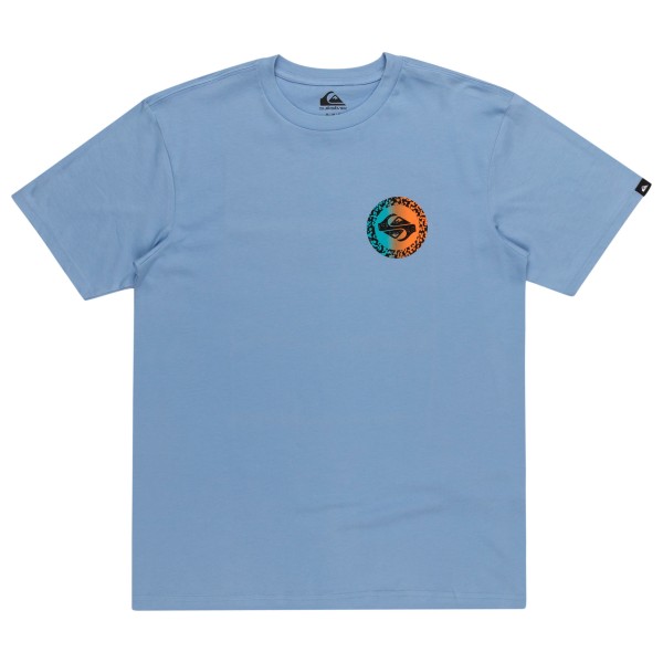 Quiksilver - Long Fade S/S - T-Shirt Gr M blau von Quiksilver