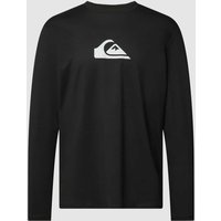 Quiksilver Longsleeve mit Label-Print in Black, Größe XL von Quiksilver