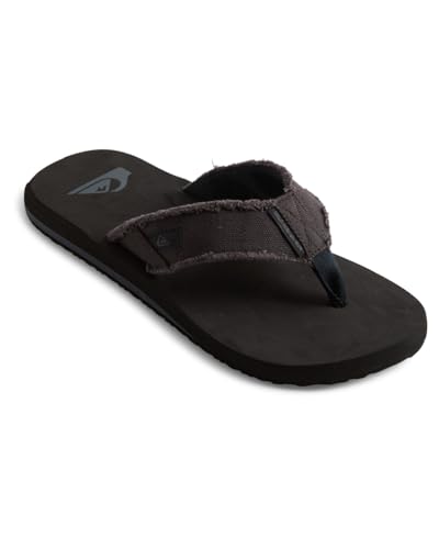 Quiksilver Herren Monkey Abyss - Sandals For Men Zehentrenner, Schwarz Schwarz Schwarz Braun Xkkc, 43 EU von Quiksilver