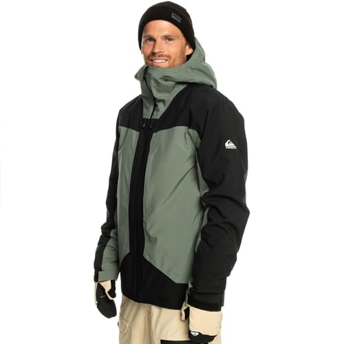 Quiksilver Muldrow - Technical Snow Jacket for Men - Funktionelle Schneejacke - Männer - L - Schwarz. von Quiksilver