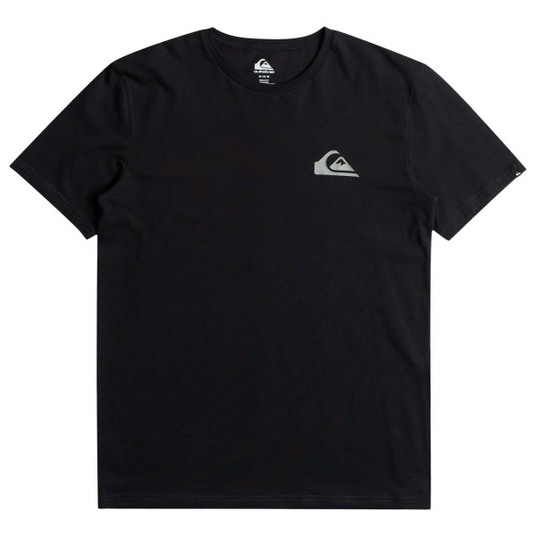 Quiksilver - MW Mini Logo S/S - T-Shirt Gr M schwarz von Quiksilver