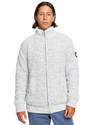 Quiksilver Men's BOKETTO Sweatshirt, Light Grey Heather, S von Quiksilver