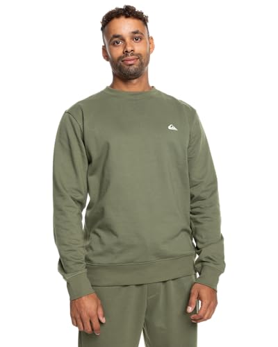 Quiksilver Men's Basic Crew Young Men Sweatshirt, Four Leaf Clover, XXL von Quiksilver