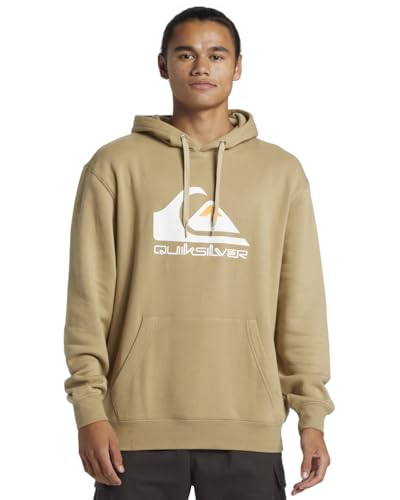 Quiksilver Men's Big Logo Hoodie Pullover Sweater, Twill, XXL von Quiksilver