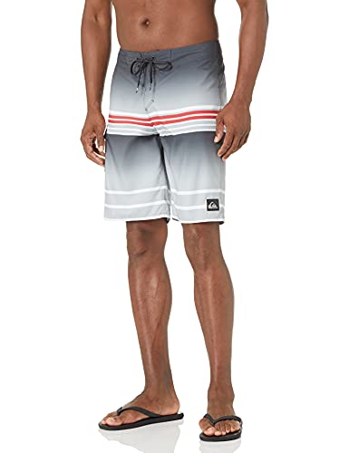 Quiksilver Men's Everyday 21 Board Short Swim Trunk Bathing Suit, Tarmac Fade, 36 von Quiksilver