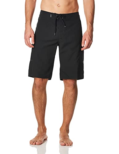 Quiksilver Herren Standard Manic 55,9 cm Länge Cargo Pocket Boardshort Badehose, Schwarz, 42 von Quiksilver