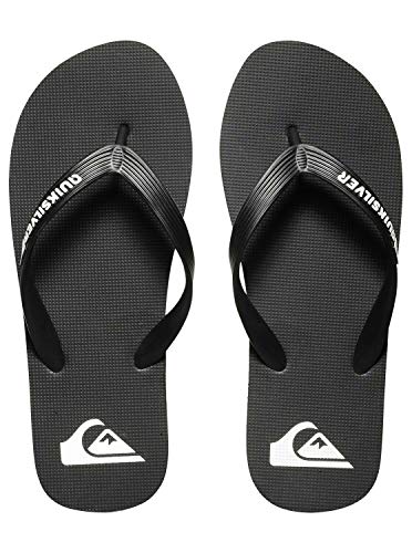 Quiksilver Men's Molokai Flip-Flop, Black Grey, 11(44) M US von Quiksilver