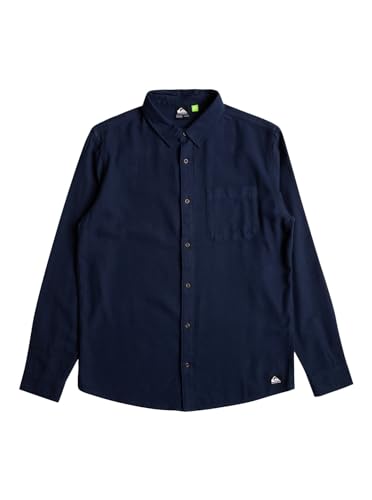 Quiksilver Men's SOLID Motherfly Sweatshirt, Navy Blazer, S von Quiksilver