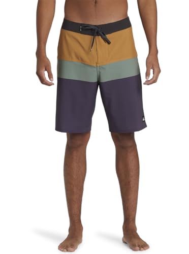 Quiksilver Men's SURFSILK Panel 20 Board Shorts, Nightshade, 32 von Quiksilver