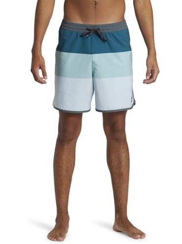 Quiksilver Men's SURFSILK Tijuana Volley 17NB Shorts, Aquifer, M von Quiksilver