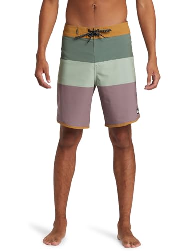 Quiksilver Men's SURFSILK Tijuana 19 Board Shorts, Grape Shake, 46 von Quiksilver