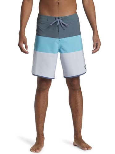 Quiksilver Men's SURFSILK Tijuana 19 Board Shorts, Maui Blue, 32 von Quiksilver