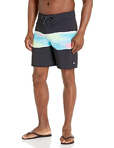 Quiksilver Herren Surfsilk Air Brush 19 Badehose Boardshorts, Schwarz, 29 von Quiksilver