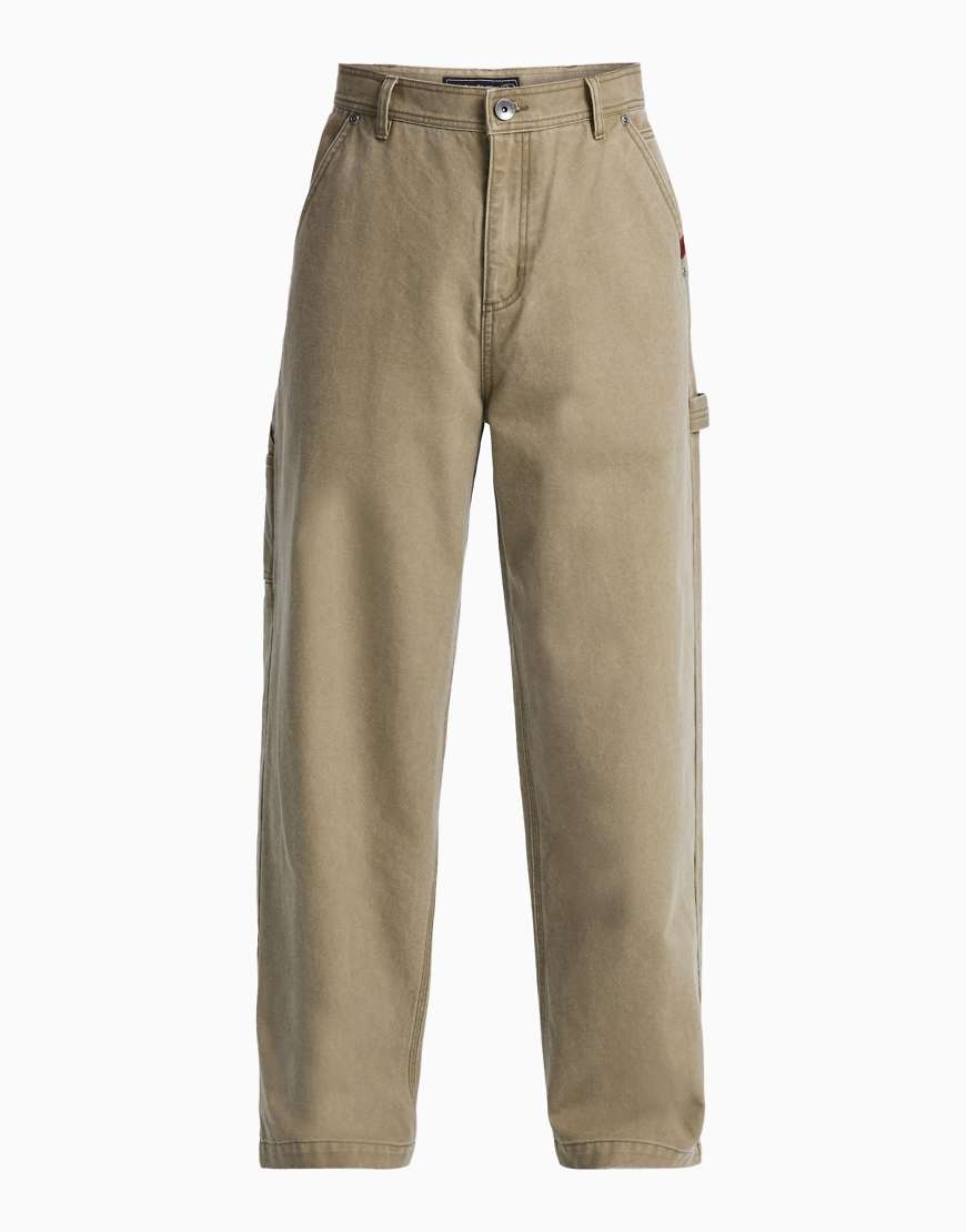 Quiksilver - Mercury - Cargohose in Ulmenholz-Braun mit geradem Schnitt-Neutral von Quiksilver