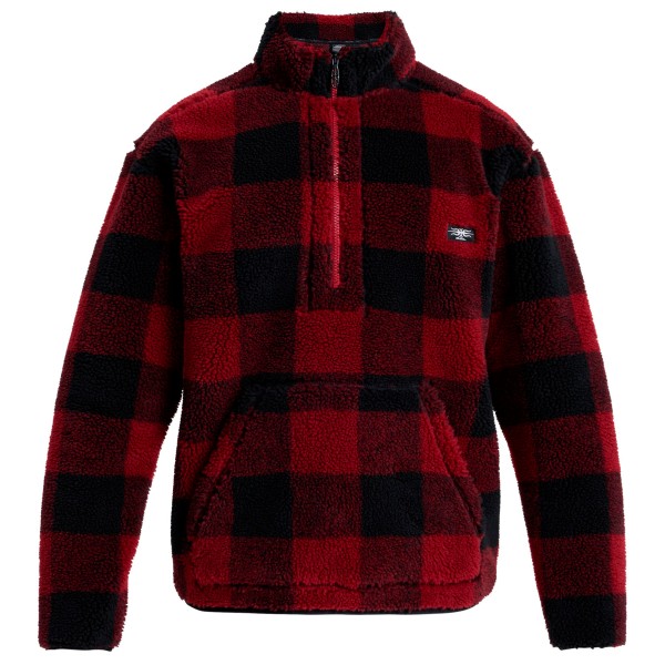 Quiksilver - Mercury Woodlands Sherpa - Fleecepullover Gr XXL rot von Quiksilver