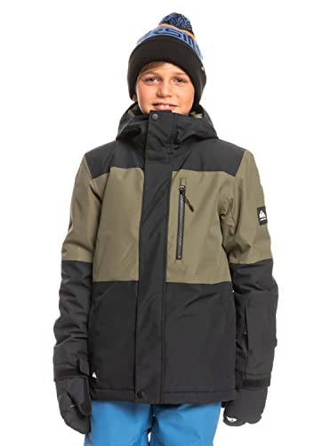 Quiksilver Mission Block - Technical Snow Jacket for Boys - Jungen. von Quiksilver
