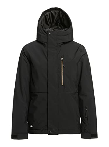 Quiksilver Mission - Technical Snow Jacket for Boys - Funktionelle Schneejacke - Jungen - 10 - Schwarz. von Quiksilver