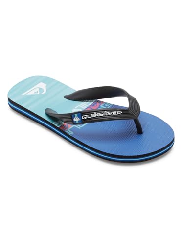 Quiksilver Molokai Art II Youth. Sandale, Black/Blue/Blue, 28 EU von Quiksilver