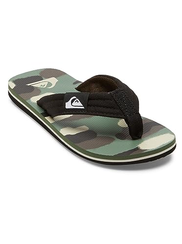 Quiksilver Molokai Layback. Sandale, Black/Brown/Green, 31 EU von Quiksilver