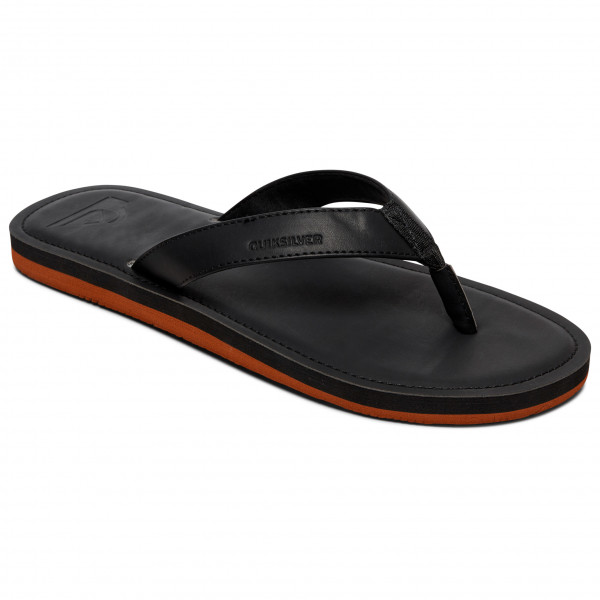 Quiksilver - Molokai Nubuck II - Sandalen Gr 7 - EU 40 schwarz von Quiksilver