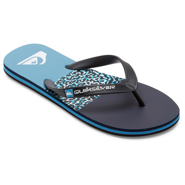 Quiksilver - Molokai Stripe - Sandalen Gr 40;41;42;43;44;45;46;47 blau;bunt;grau von Quiksilver