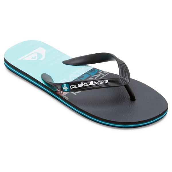 Quiksilver - Molokai Stripe - Sandalen Gr 40 blau von Quiksilver