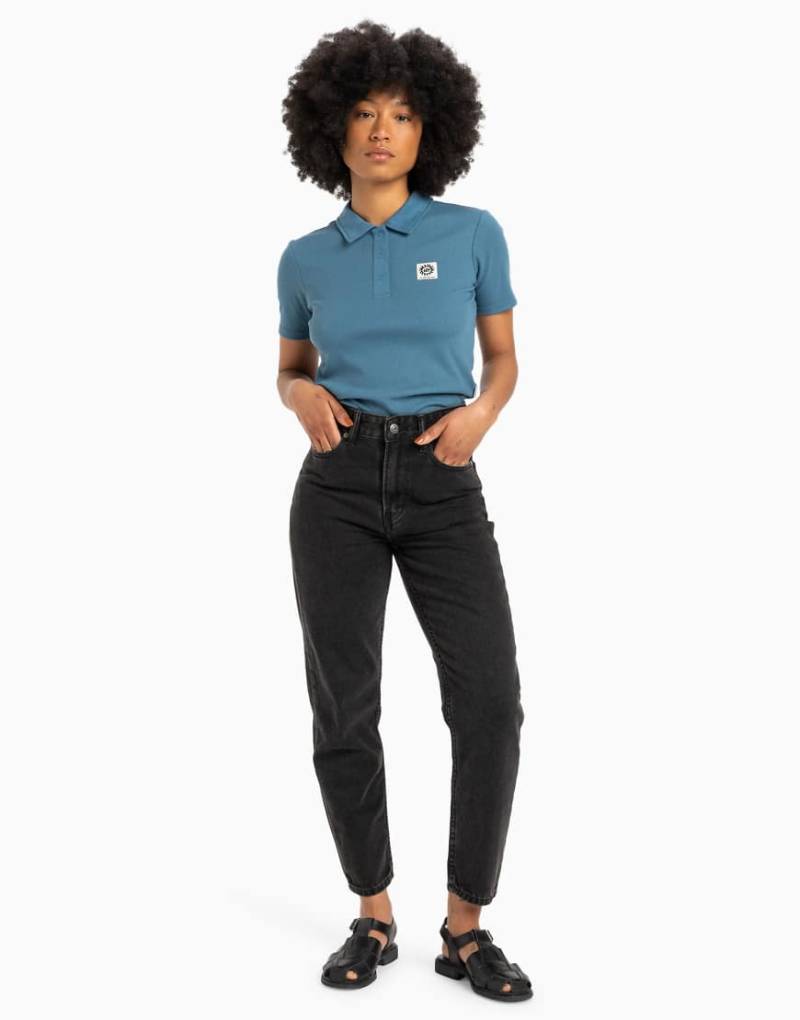 Quiksilver - Mom-Jeans in Schwarz von Quiksilver