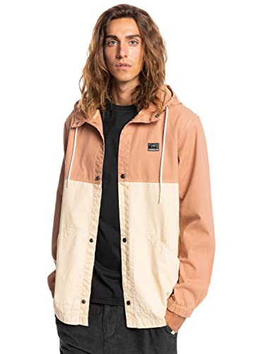 Quiksilver Natural Dyed Or Dyed - Jacket for Men - Jacke - Männer - L - Orange. von Quiksilver