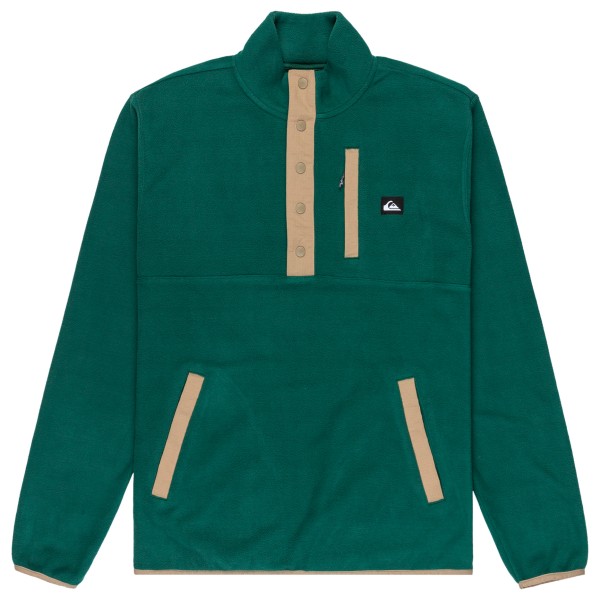 Quiksilver - No Destination Half Snap - Fleecepullover Gr XXL grün von Quiksilver