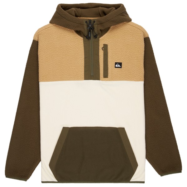 Quiksilver - Ocean View Mix Up Hoodie - Fleecepullover Gr XXL braun von Quiksilver