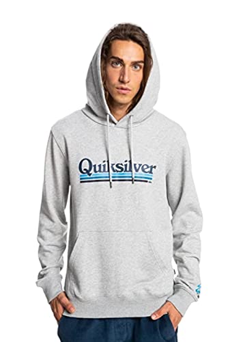 Quiksilver On The Line - Hoodie for Men - Kapuzenpulli - Männer - M - Grau. von Quiksilver