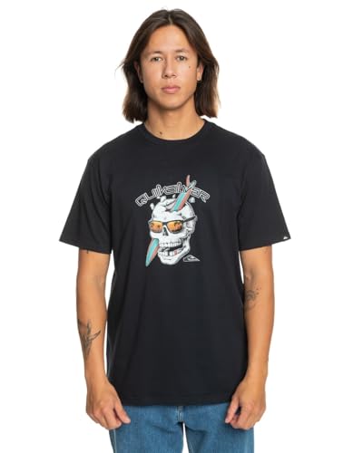Quiksilver One Last Surf - T-Shirt for Men - T-Shirt - Männer - Schwarz. von Quiksilver