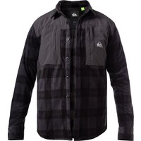 Quiksilver Herren Overshirt grau Fleece unifarben von Quiksilver