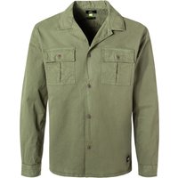 Quiksilver Herren Overshirt grün Baumwolle von Quiksilver