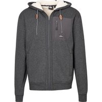 Quiksilver Herren Kapuzenjacke grau unifarben von Quiksilver