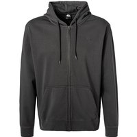 Quiksilver Herren Sweatjacke grau Baumwolle unifarben von Quiksilver