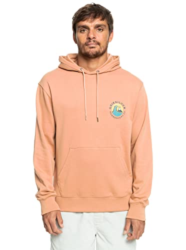 Quiksilver QS Bubble Stamp - Hoodie for Men - Kapuzenpulli - Männer - L - Beige. von Quiksilver